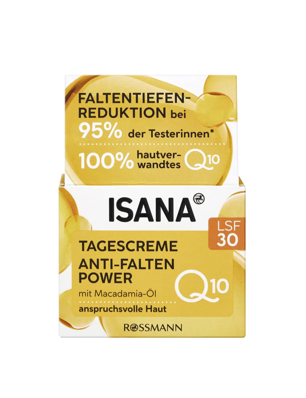 Isana Q10 Anti-Falten Tagescreme LSF 30