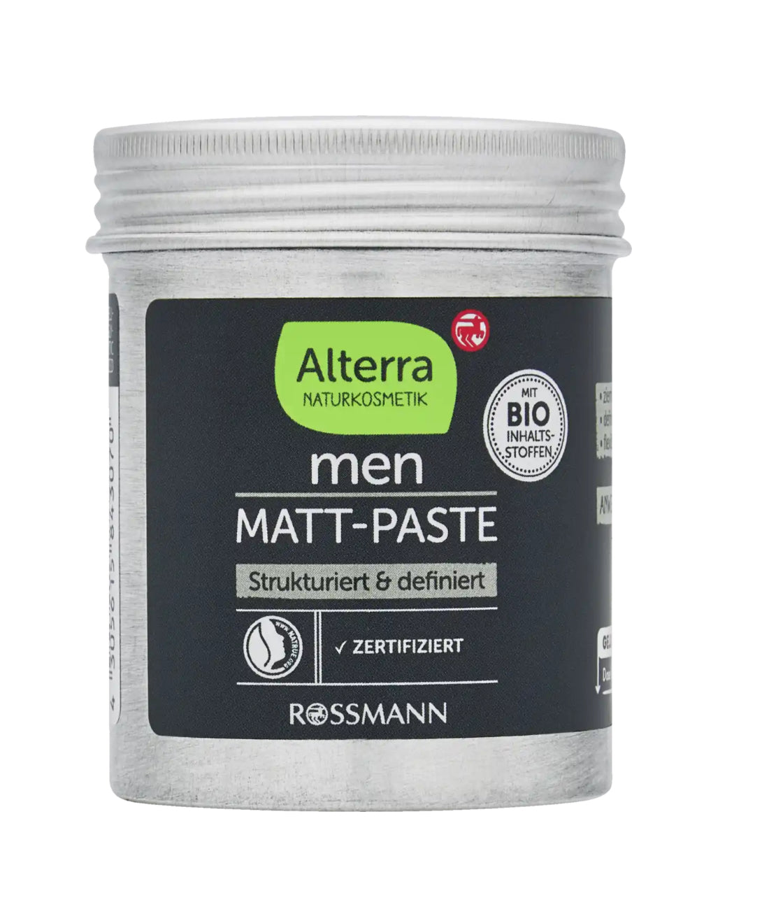 Alterra Naturkosmetik men Matt-Paste 100 ml