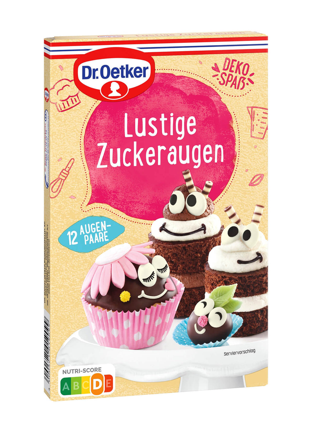 Dr. Oetker Zuckeraugen 10g