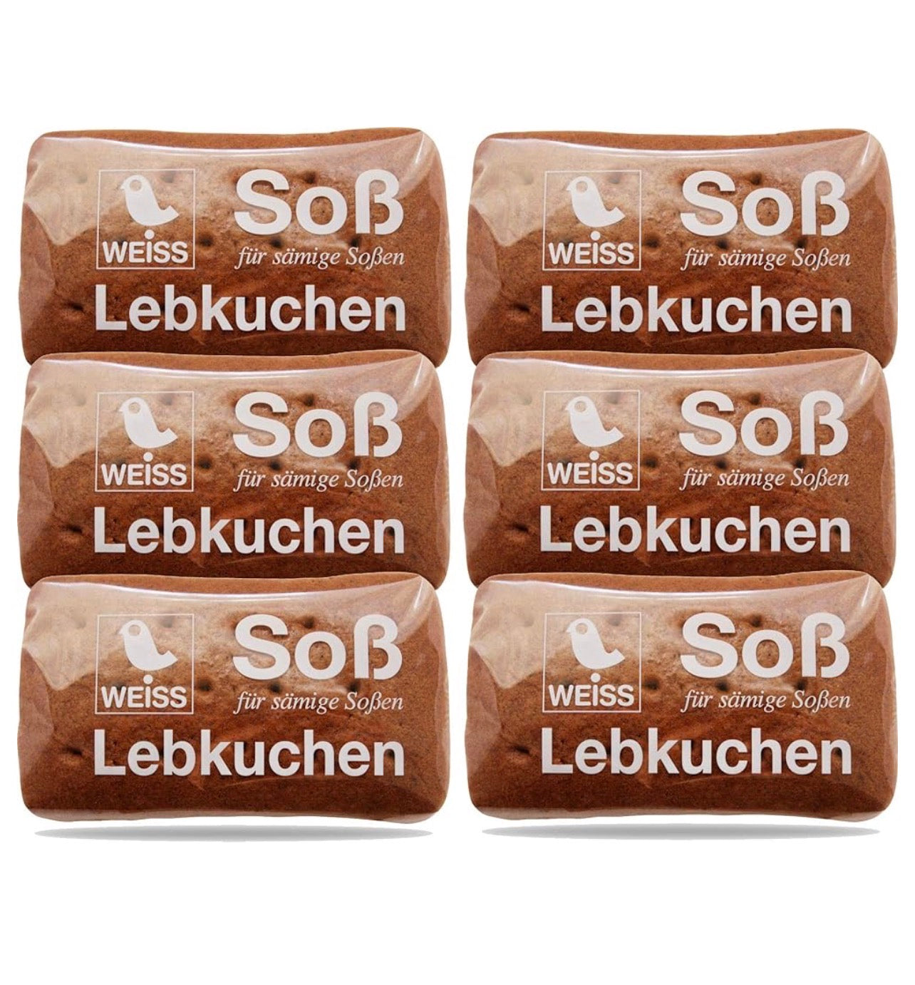 Weiss Soß Lebkuchen für sämige Soßen 6 x 40g