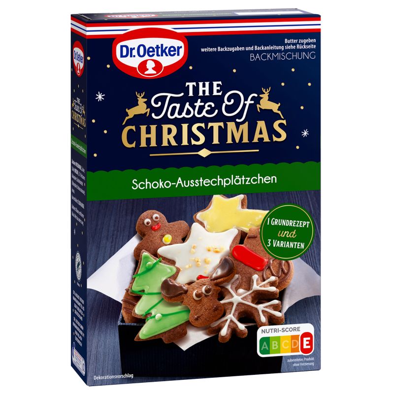 Dr. Oetker Schoko-Ausstechplätzchen 500g