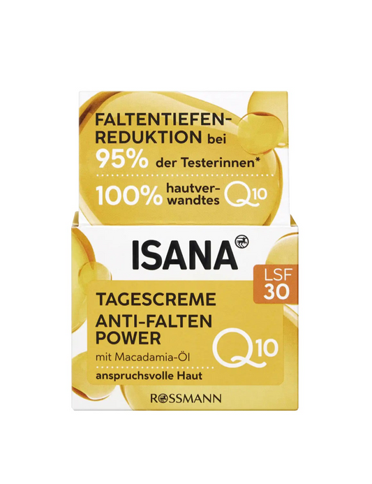 Isana Q10 Anti-Falten Tagescreme LSF 30