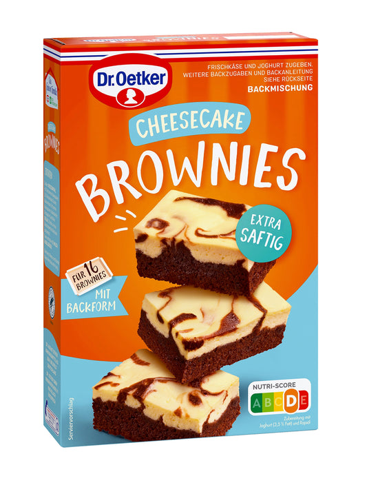 Dr. Oetker Cheesecake Brownies 446g