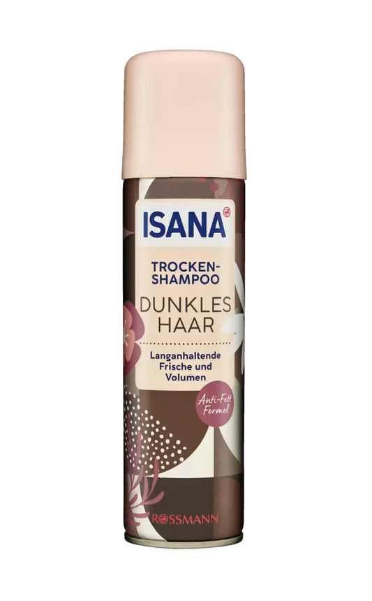 Isana Trockenshampoo Dunkles Haar 200 ml