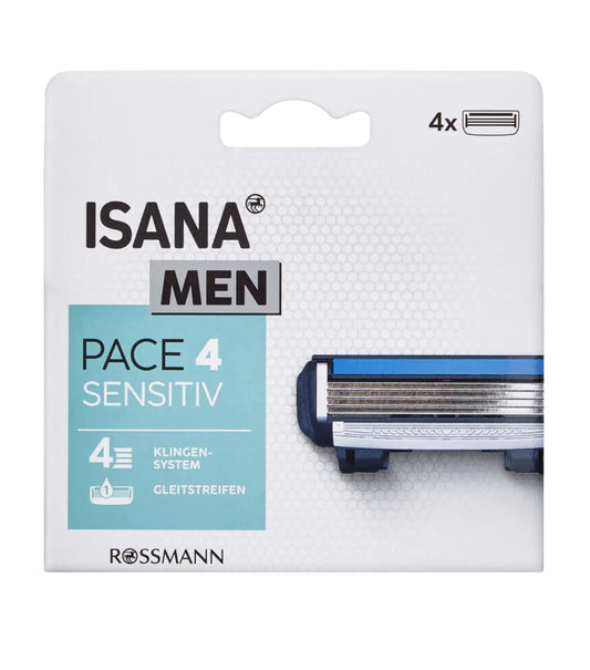 Isana Men Pace 4 Rasierklingen