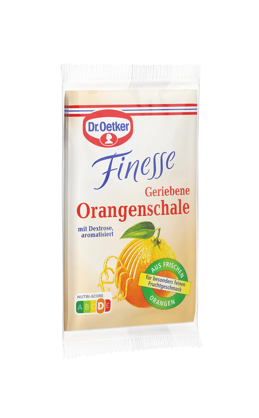 Dr. Oetker Finesse Geriebene Orangenschale 3er-18g