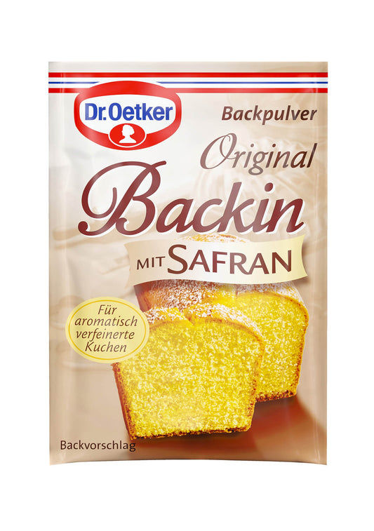 Dr. Oetker Original Backin mit Safran 3er 48g