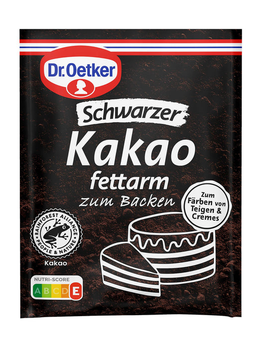 Dr. Oetker Schwarzer Kakao zum Backen 30g