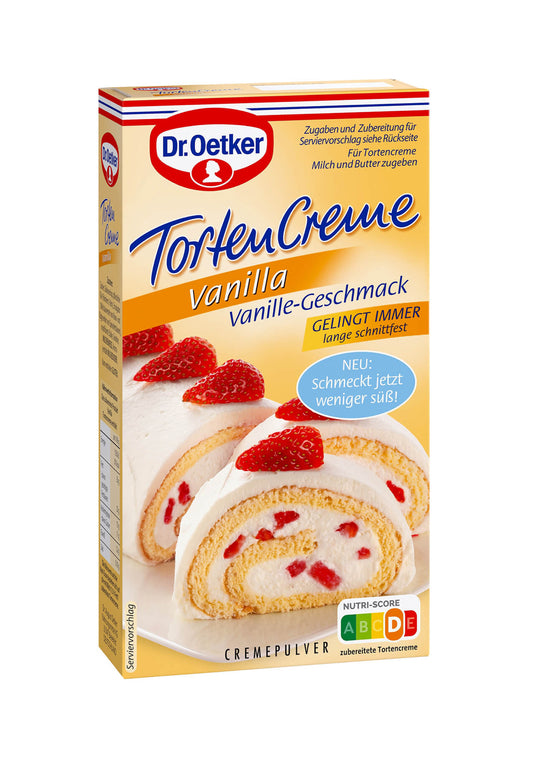 Dr. Oetker Vanilla Tortencreme 123g