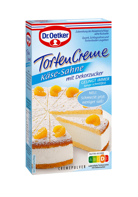 Dr. Oetker Käse-Sahne Tortencreme 130g