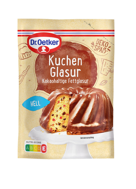 Dr. Oetker Kuchenglasur Hell 150g