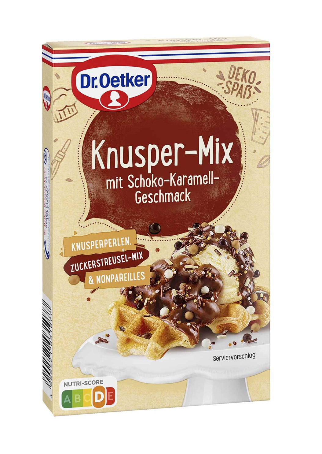 Dr. Oetker Knusper-Mix Schoko-Karamell-Geschmack 60g