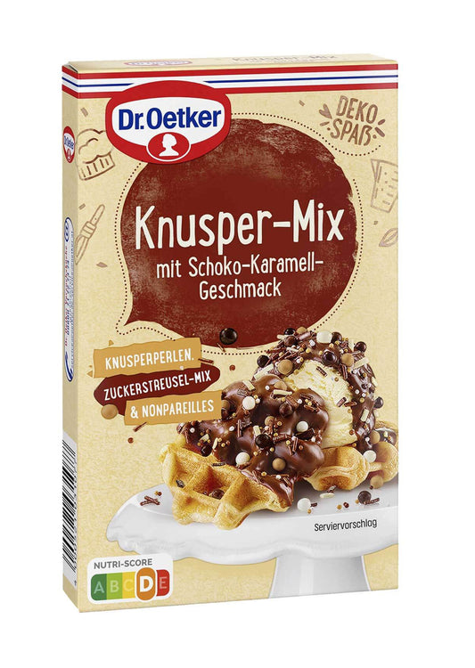 Dr. Oetker Knusper-Mix Schoko-Karamell-Geschmack 60g