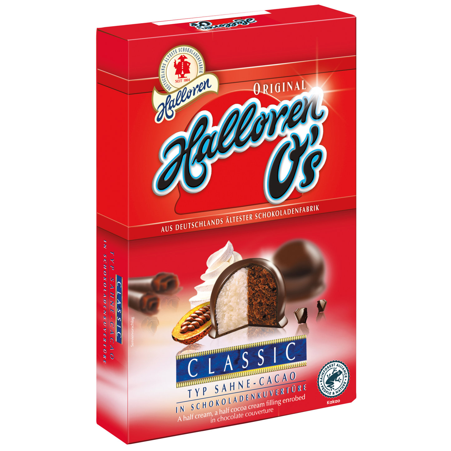Halloren Classic Sahne-Cacao Halloren O's 125g