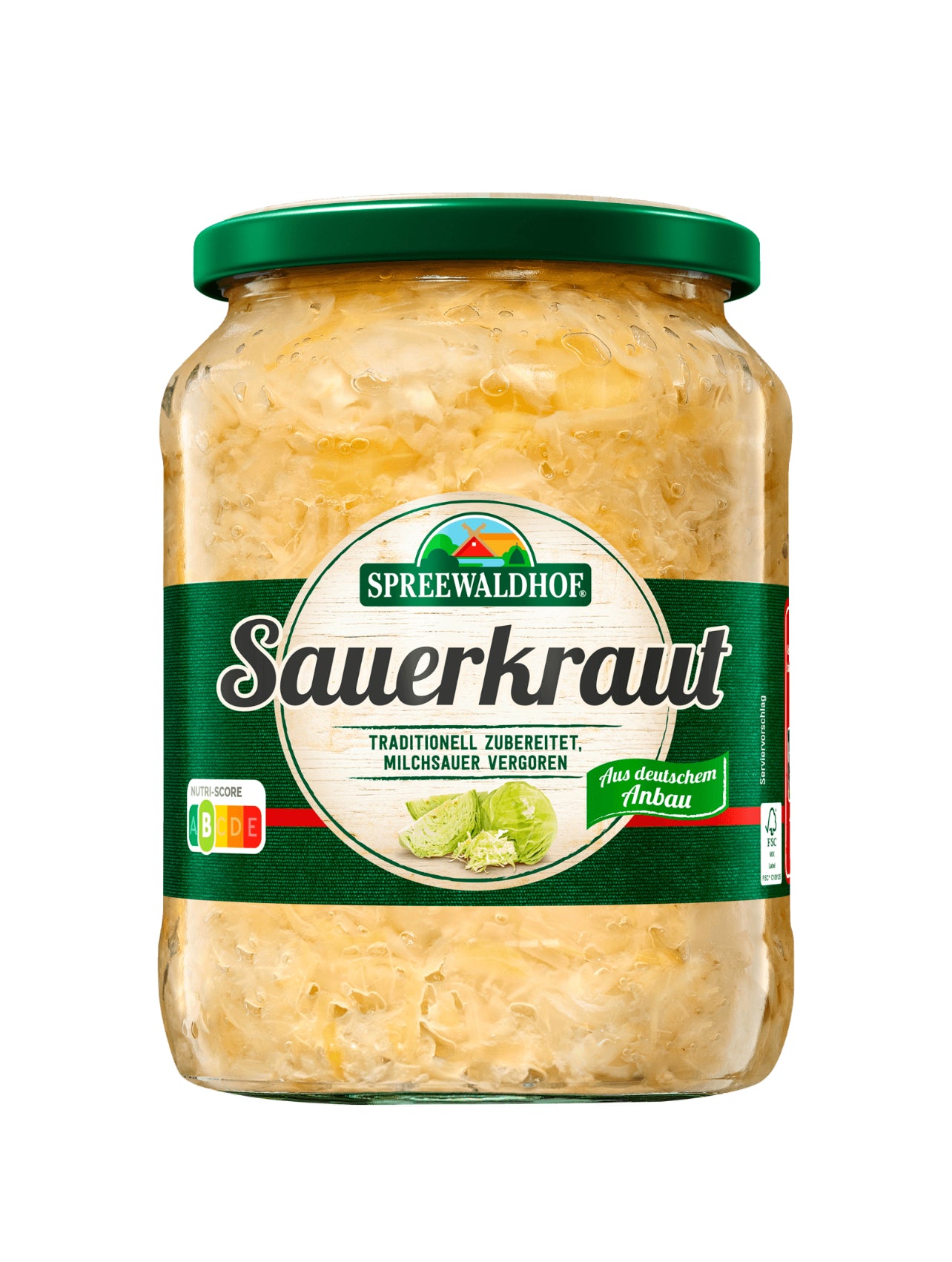 Spreewaldhof Sauerkraut 650g