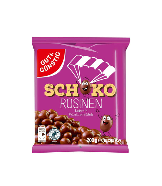 Gut & Günstig Schoko Rosinen 200g