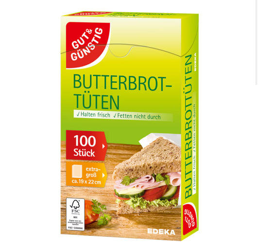 Gut & Günstig Butterbrottüten