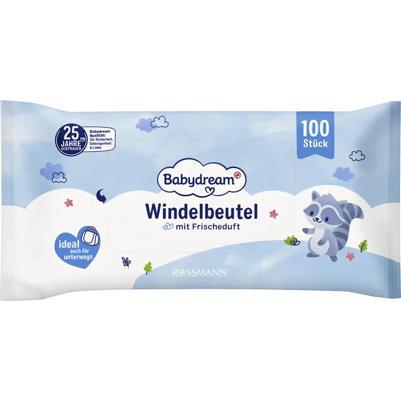 Babydream Windelbeutel mit Frischeduft