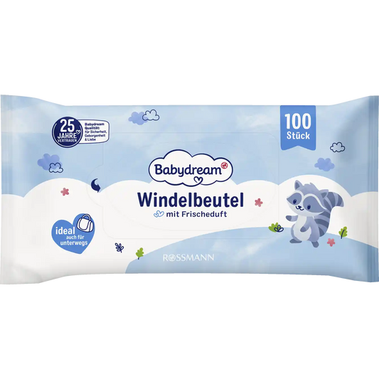 Babydream Windelbeutel mit Frischeduft