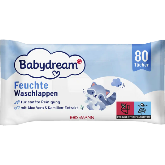 Babydream Feuchte Waschlappen