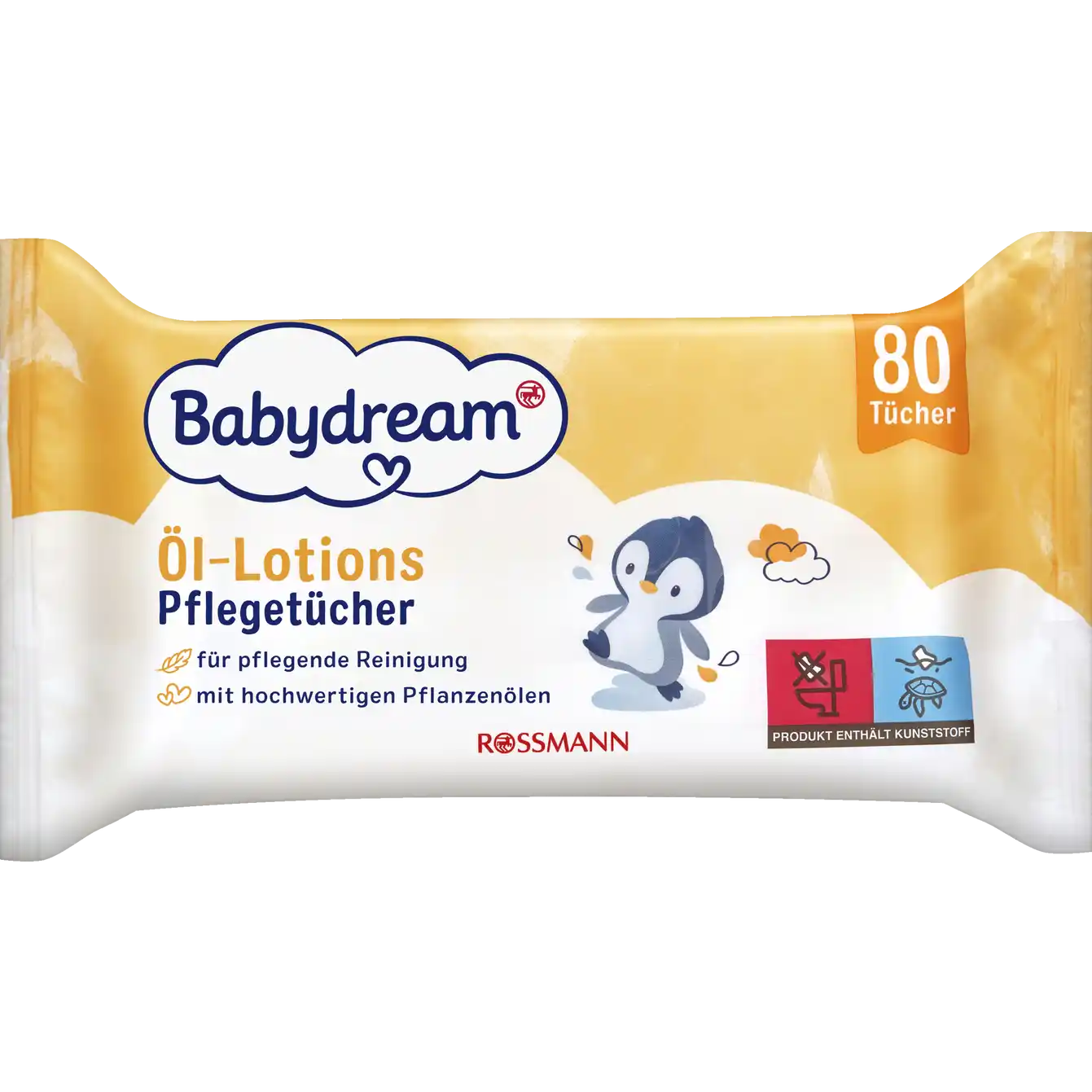 Babydream Öl-Lotions Pflegetücher