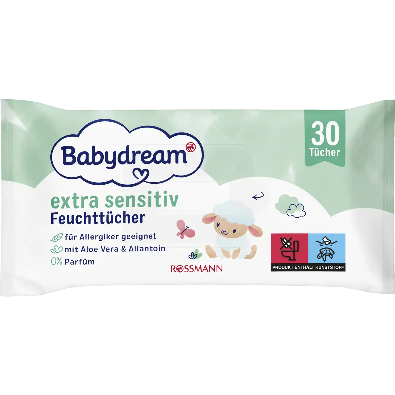 Babydream extra sensitiv Feuchttücher
