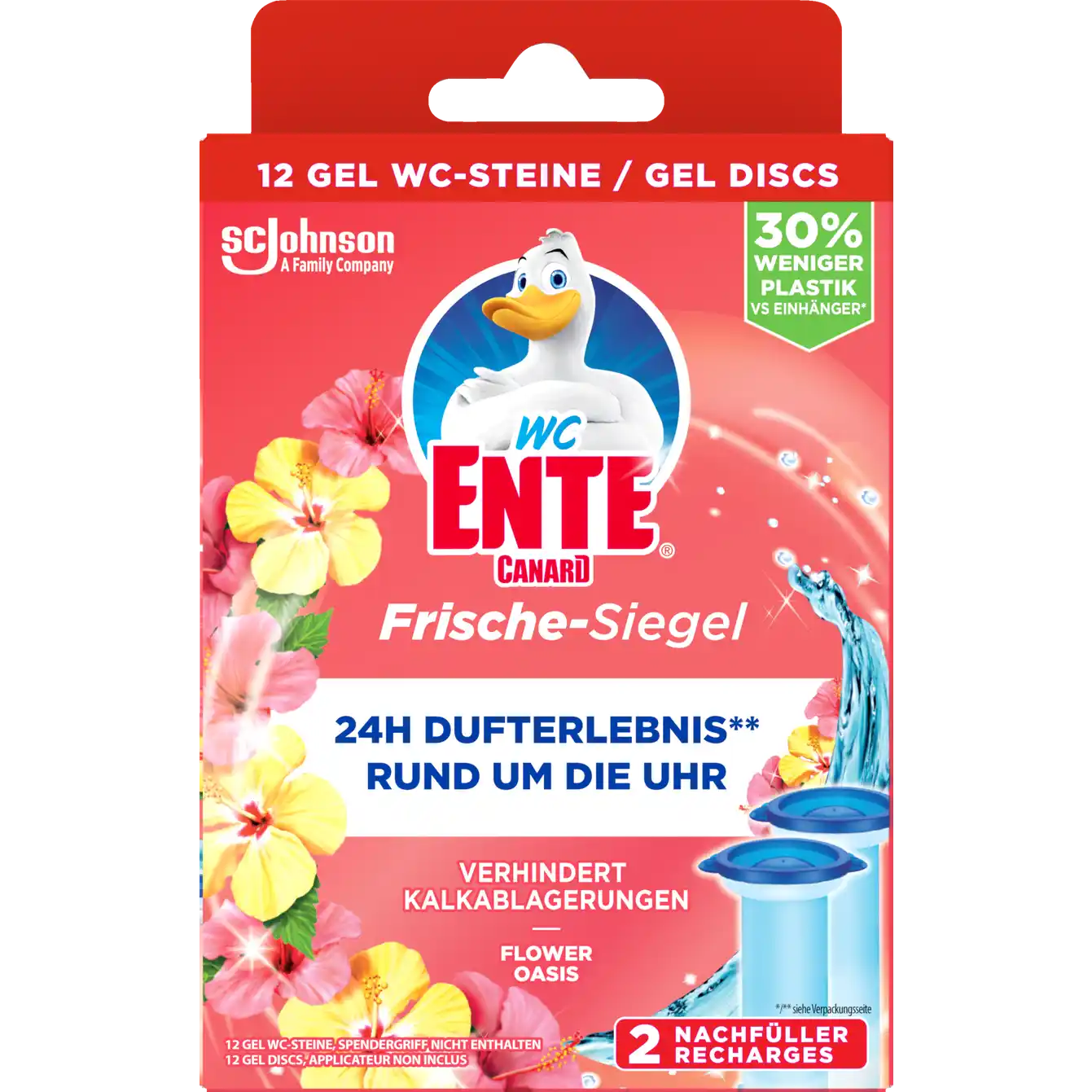 WC-Ente Frische-Siegel Blüten-Oase Nachfüller