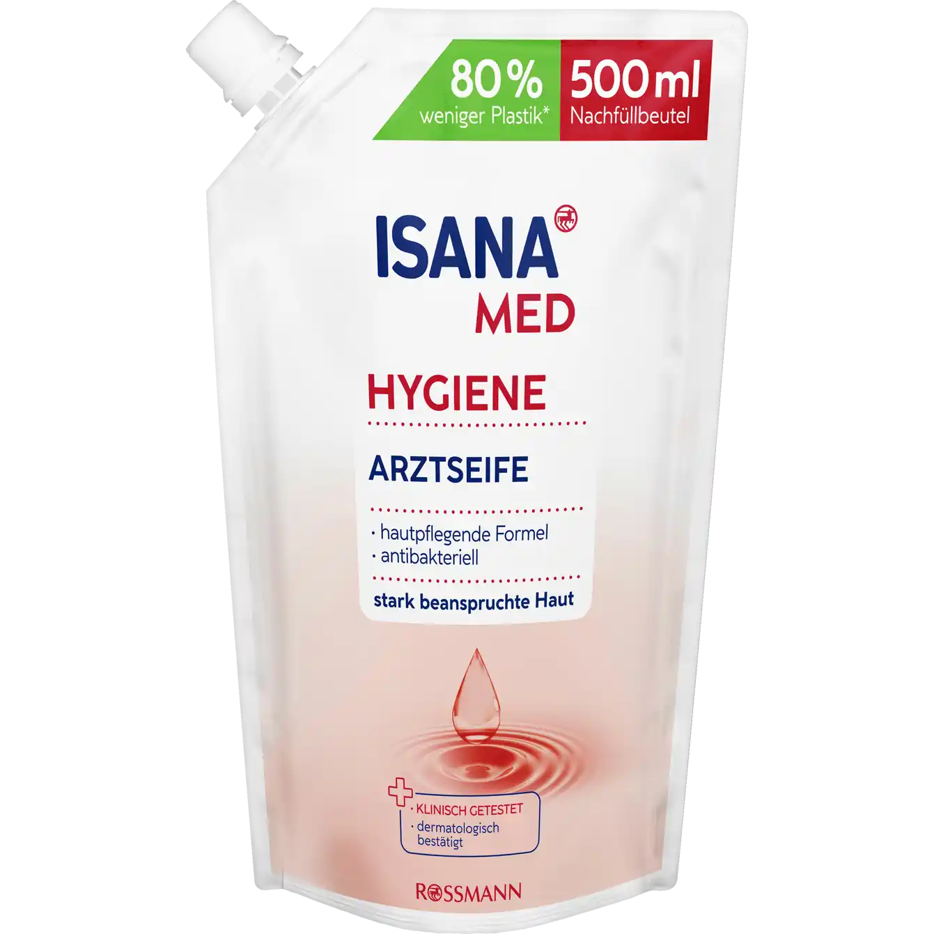 ISANA MED Arztseife Spezial Nachfüllbeutel 500ml