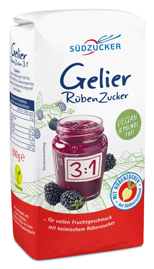 Südzucker Gelier Rüben Zucker 3:1 500g