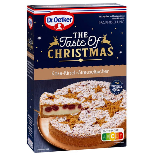 Dr. Oetker Käse-Kirsch-Streuselkuchen 655g