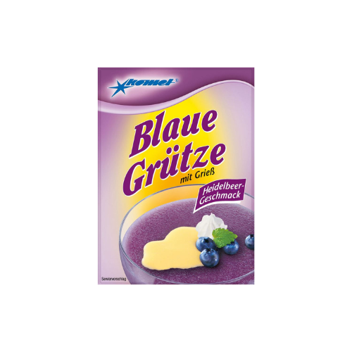 Komet Blaue Grütze Heidelbeer-Geschmack - 50g