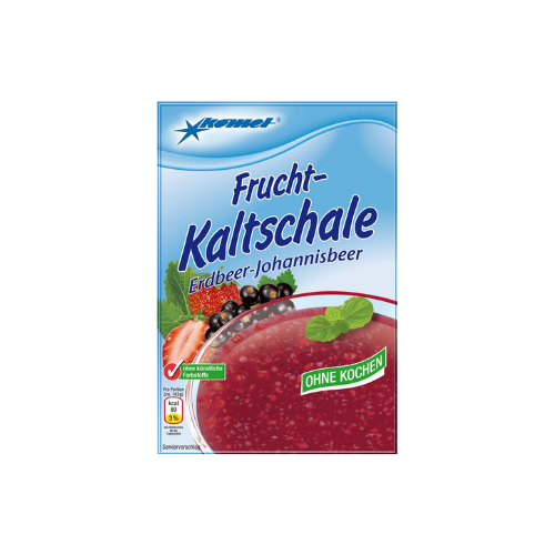 Komet Frucht-Kaltschale Erdbeer-Johannisbeer - 71g